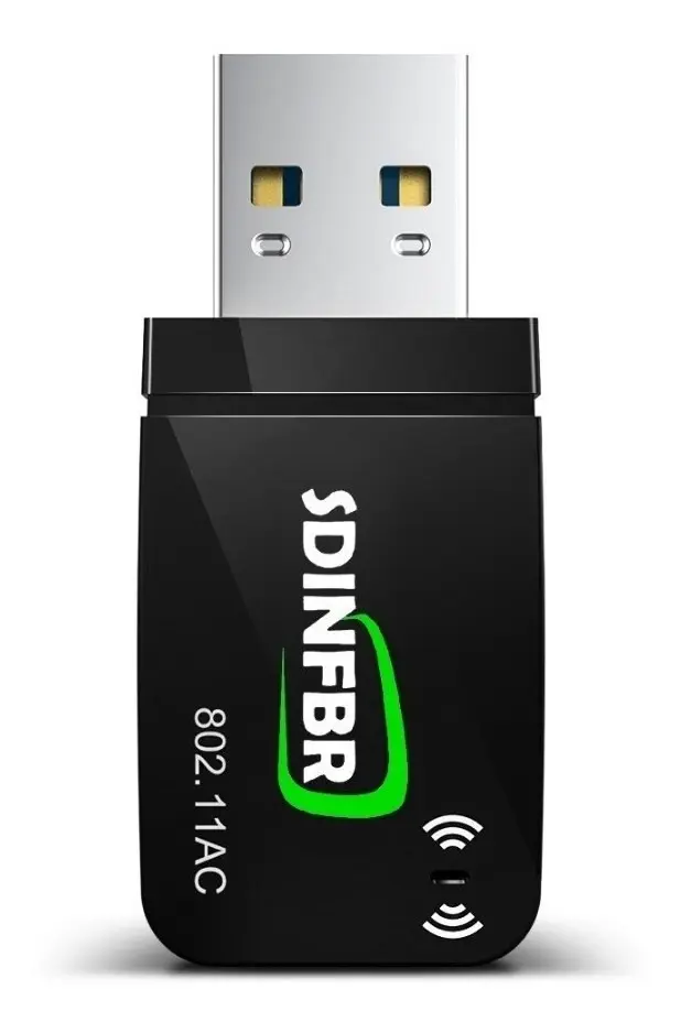 ADAPTADOR   USB 3.0 WIRELESS AC1300 GIGABIT SD-AC13G RTL8812BU SDINFBR