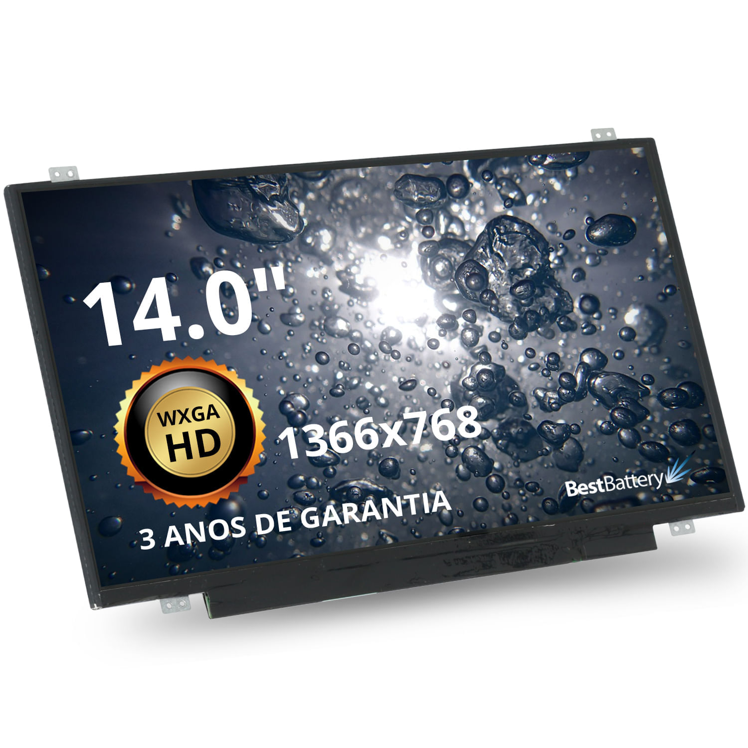 LCD 14.0 1366X768 LED 40P SLIM P/ DELL - Designado para 14.0 Led Slim B140XTN02.3 para Notebook Nr Serie: 2264226 /