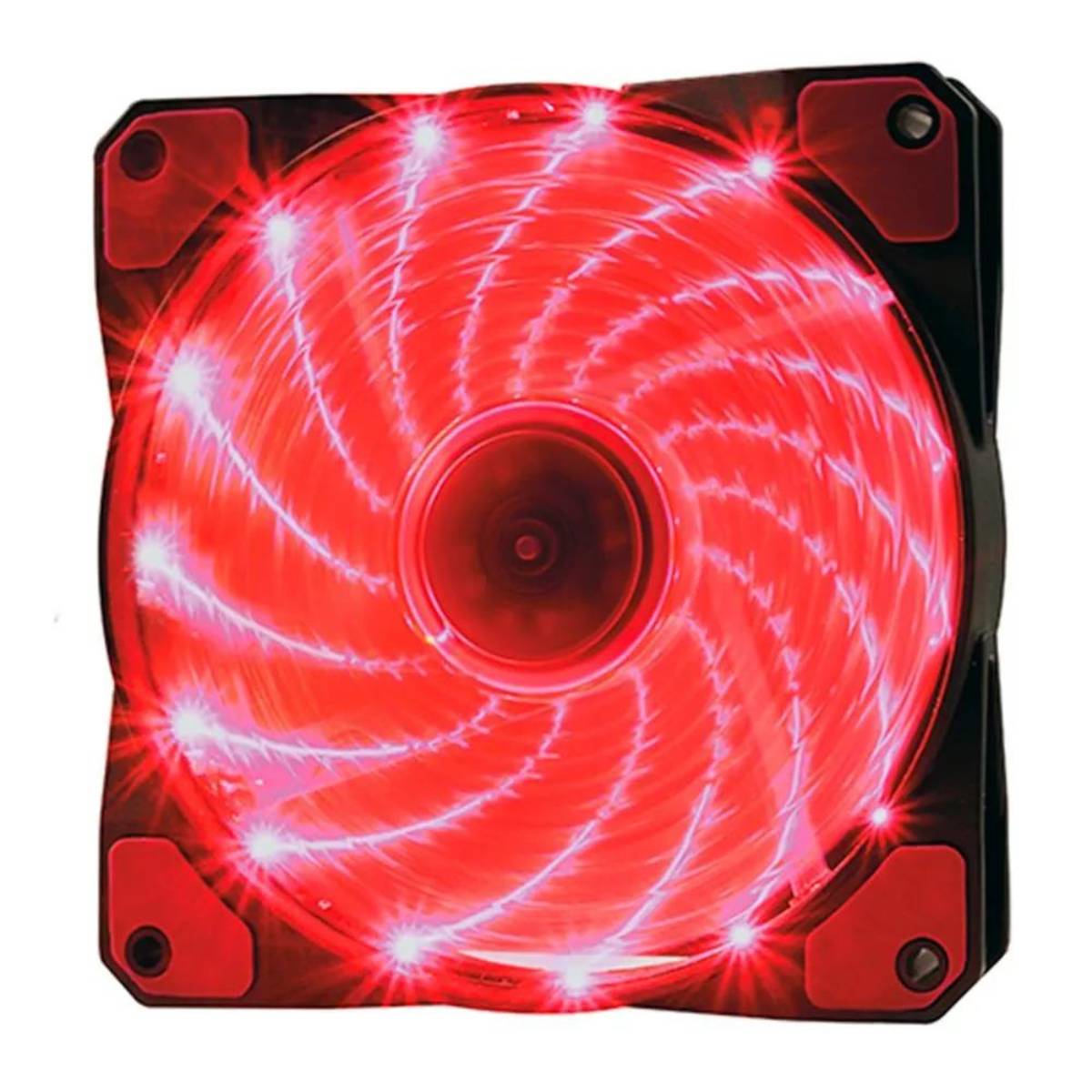COOLER 12X12 LED VERMELHO - BRX - 305970