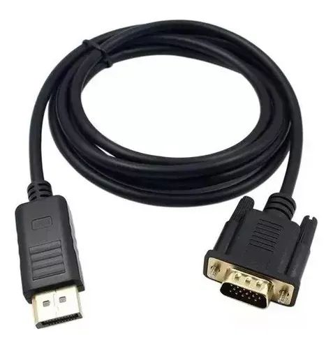 CABO DISPLAYPORT (MACHO) X VGA (MACHO) D-DV01 1.8M - GRASEP