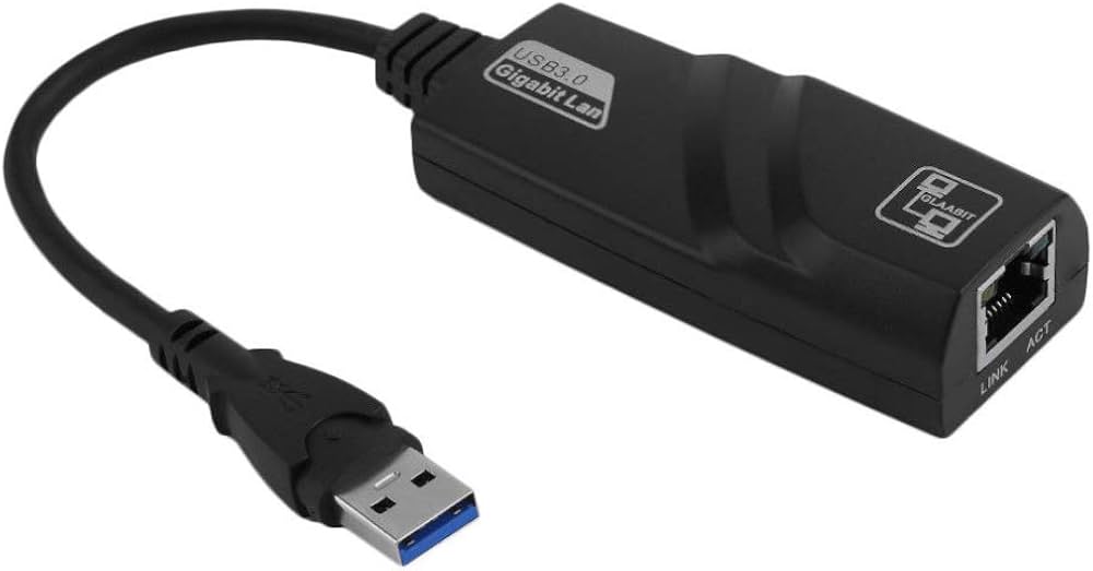ADAPTADOR   USB 3.0 ETHERNET RJ45 10/100/1000MBPS HNQH