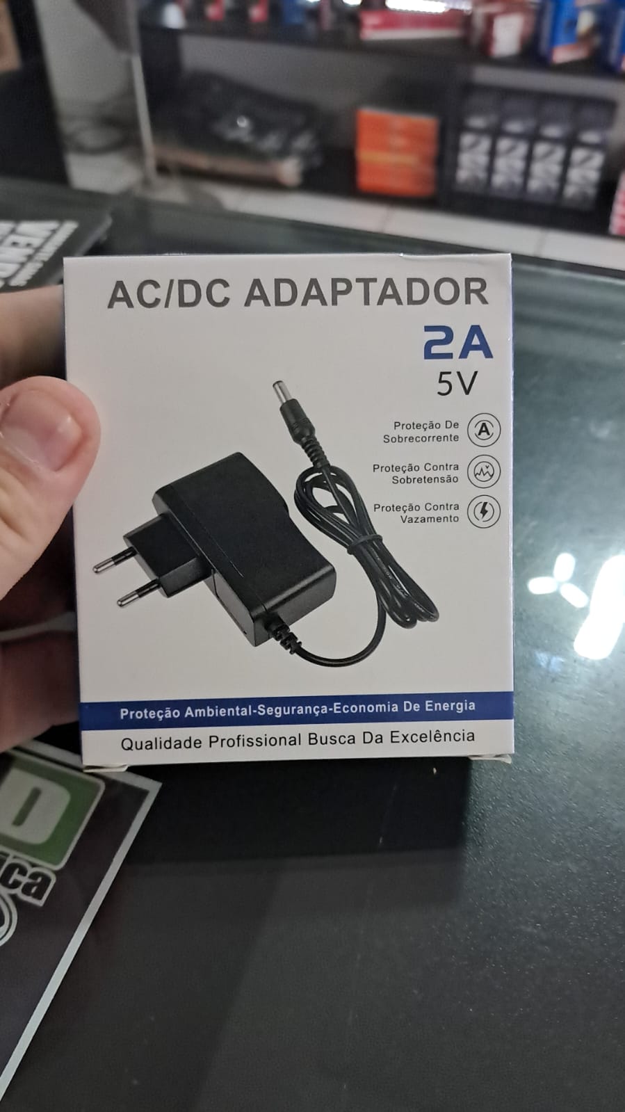 FONTE ALIMENTACAO 5V 2A P4 TV BOX OEM
