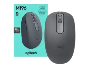 MOUSE BLUETOOTH M196 SENSOR 1000 DPI PRETO – 910-007456 - LOGITECH
