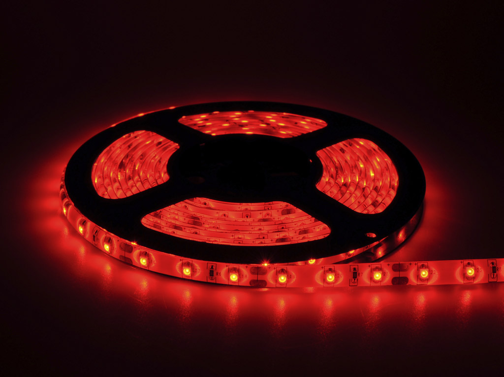 FITA DE LED 3528 RGB 5M SAIDA 12V (5.5X2,1MM) 2A S/FONTE LEHMOX LEY-3528