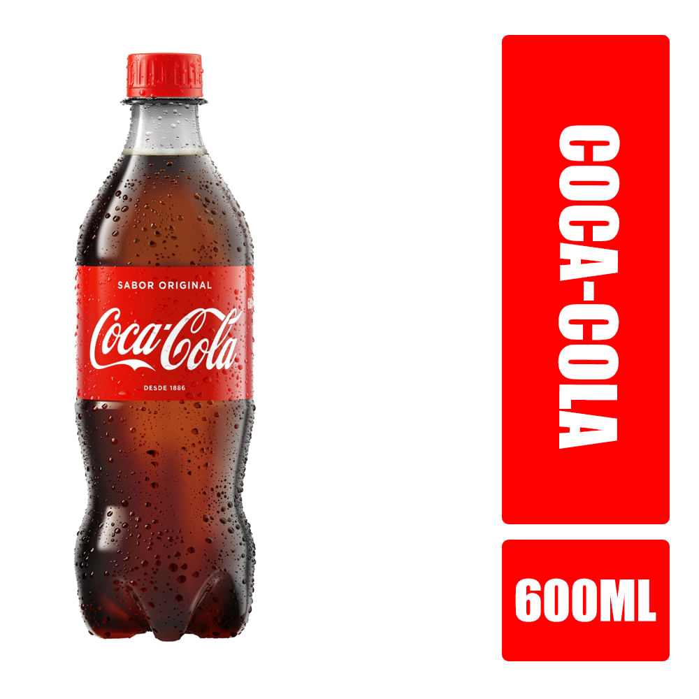 REFRIGERANTE COCA COLA 600ML