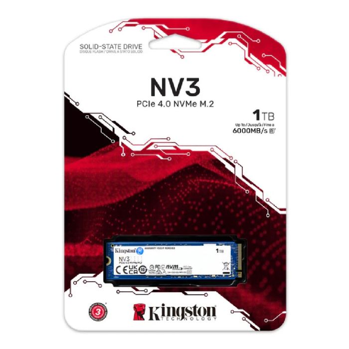 HD SSD M2 PCIE 4.0 NVME 1TB SNV3S/1000G KINGSTON
