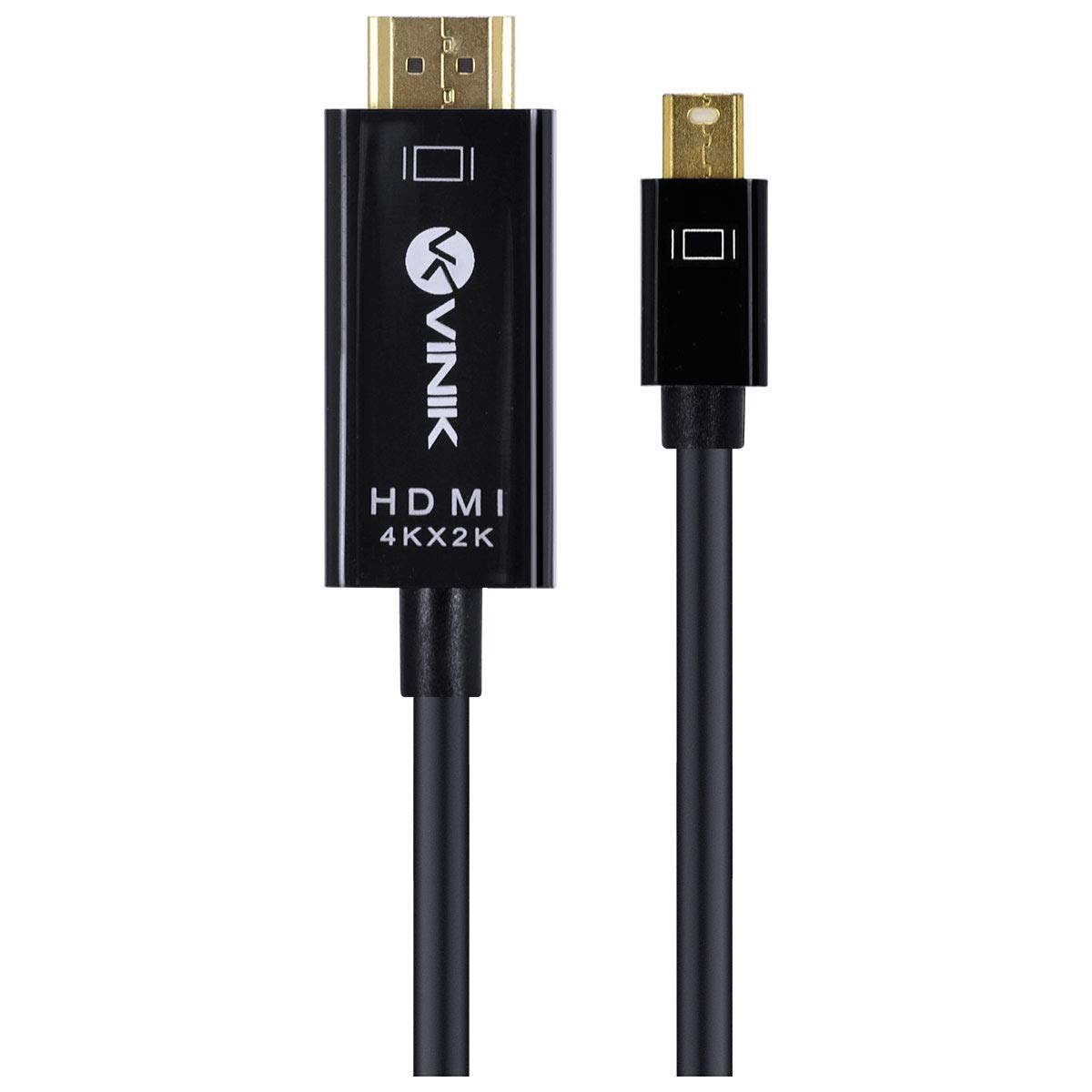 CABO   MINI DISPLAYPORT PARA HDMI 2M HMDP-2 VINIK