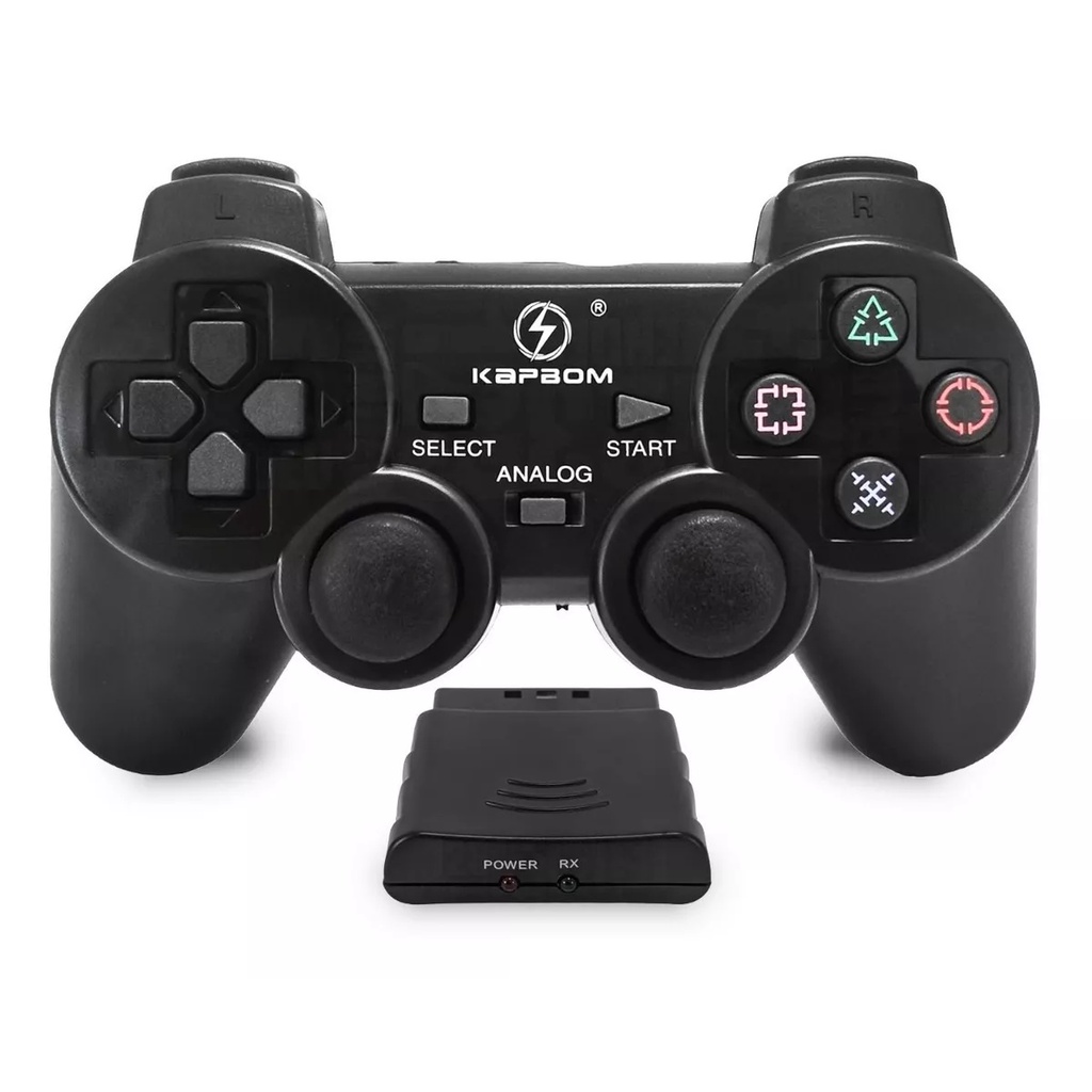 CONTROLE   VIDEOGAME PS2 PLAY2 SEM FIO PLAYGAME