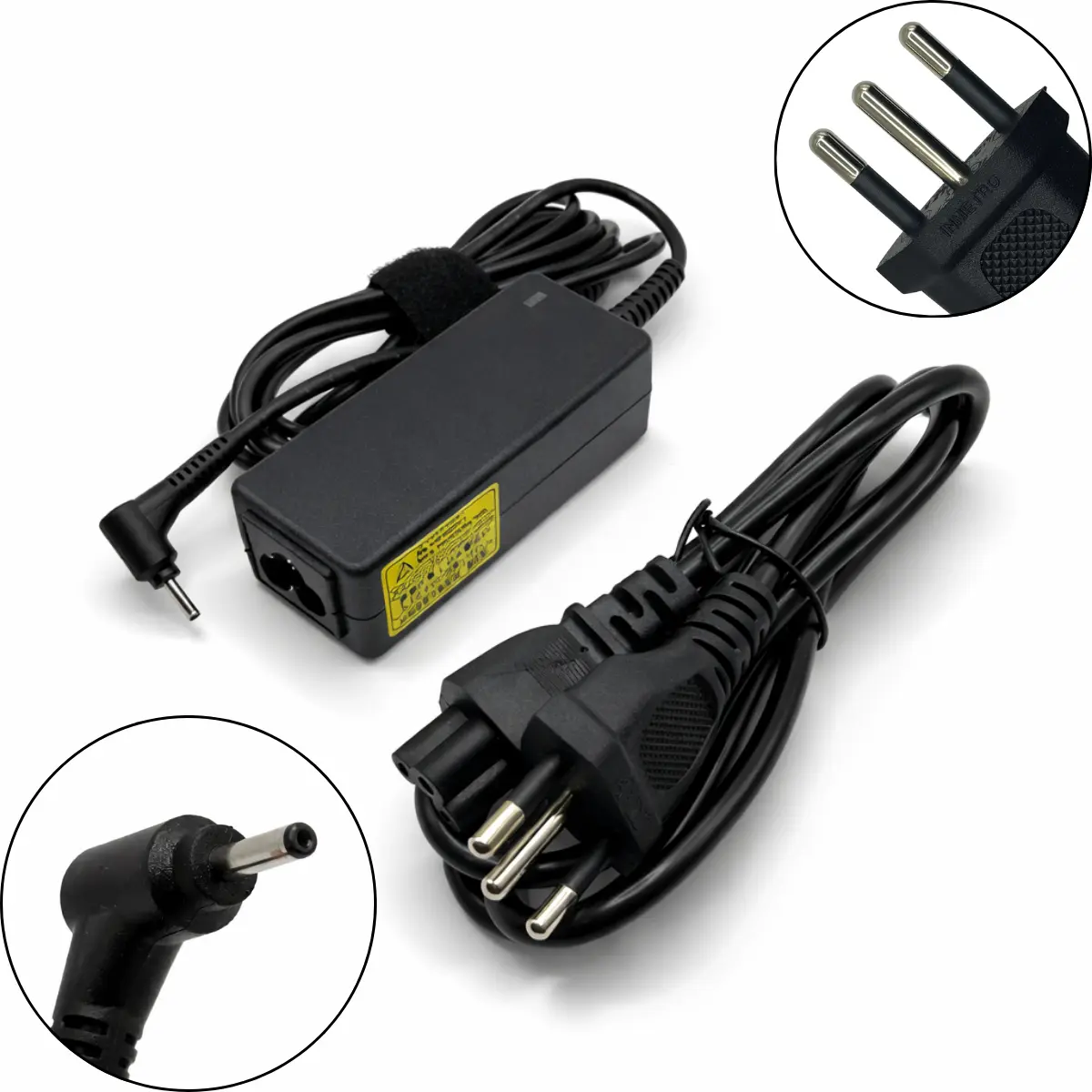 CARREGADOR NOTBOOK COMPATIVEL C/ASUS 40W PONTA FINA PLUG (2,5X0,7MM) 19V 2.1A KP-519A
