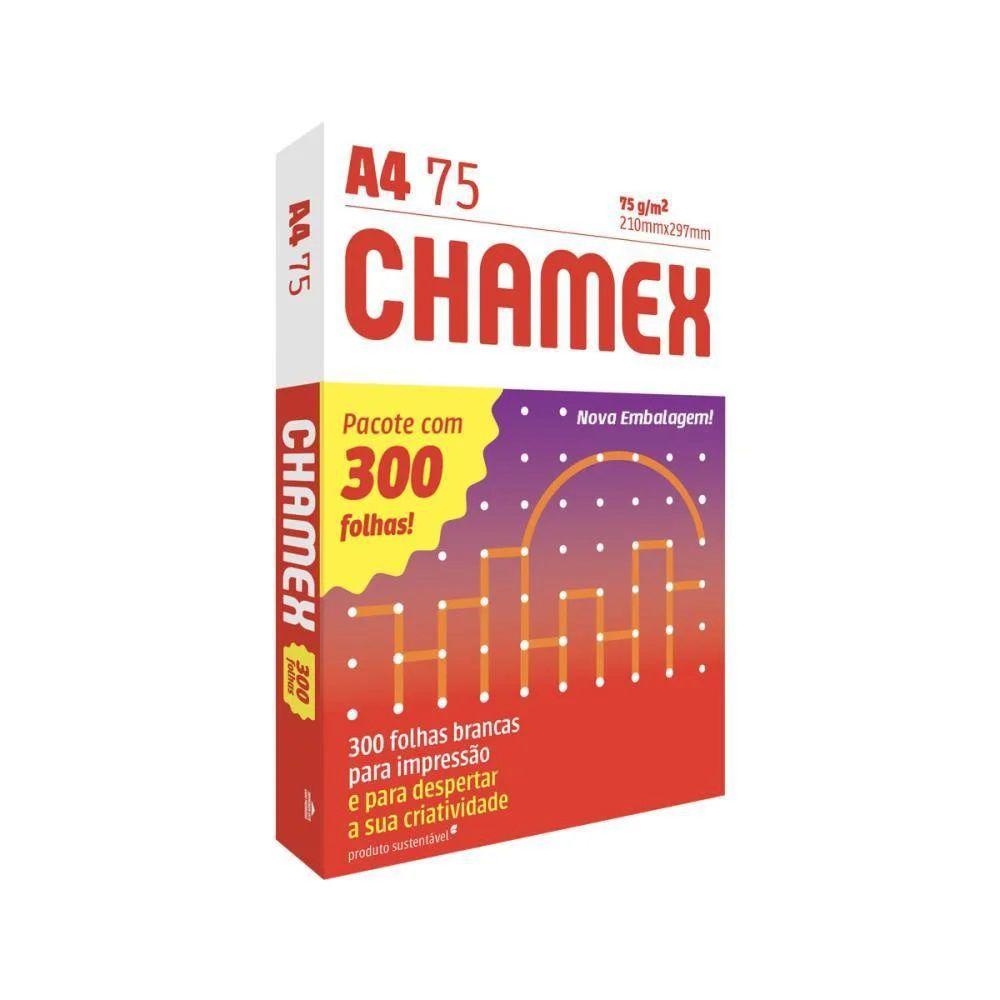 PAPEL CHAMEX A4 75 g/m2 210 x 297 mm PACOTE 300 FOLHAS