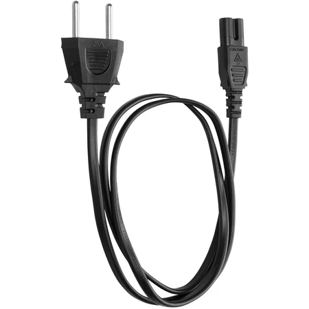 CABO DE FORCA P/NOTE OITO BIPOLAR 1,8m 2x0,75mm2 300/500V 10A MEGATRON