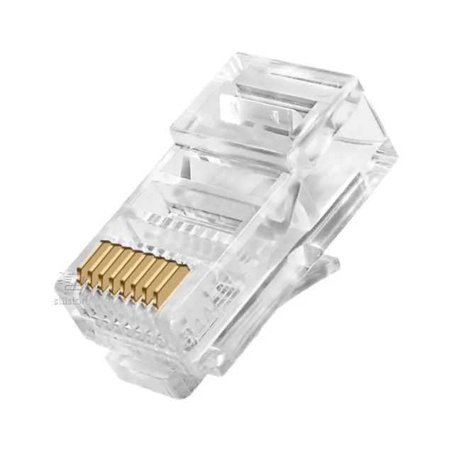 CONECTOR RJ45 8x8 CAT6 EMBALAGEM 062-0046 CHIPSCE