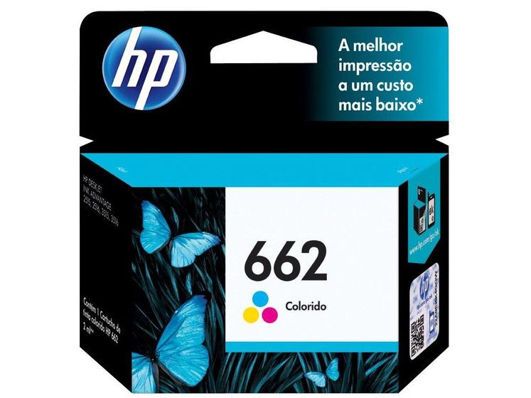CARTUCHO HP 662 CZ104AB COLORIDO 2.0ML