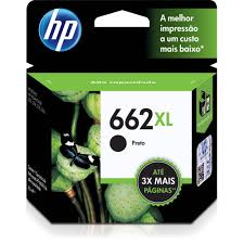 CARTUCHO HP 662XL CZ105AB PRETO 6.5ML