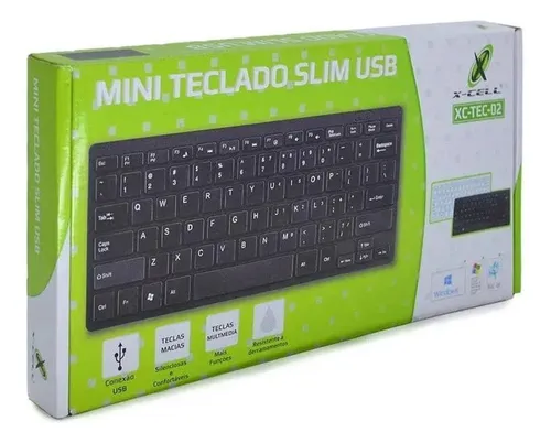 MINI TECLADO USB PARA COMPUTADOR XC-TEC 2 X-CELL