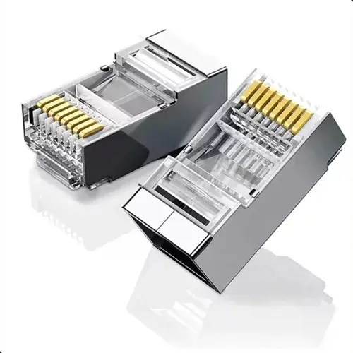 CONECTOR RJ45 CAT5E BLINDADO EMBALAGEM C/100 UNI 062-0047 5+